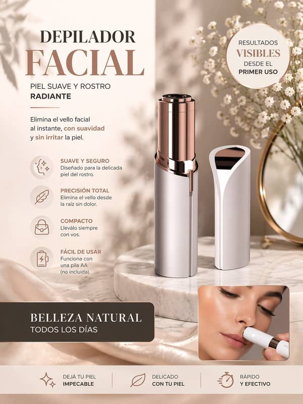 Depilador facial 